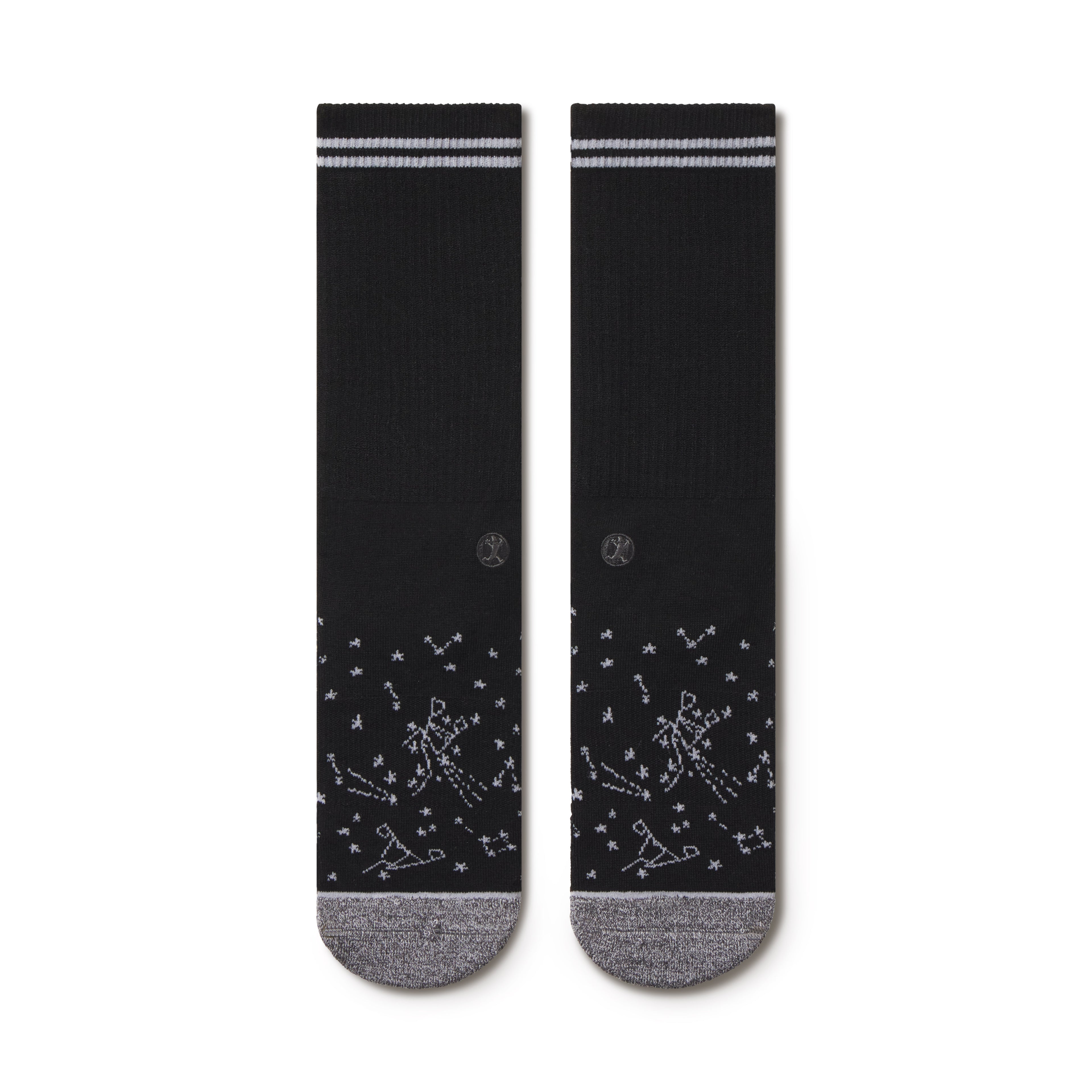 The Big Bang | Constellation Heel Hammock™ Crew Socks - Shinesty