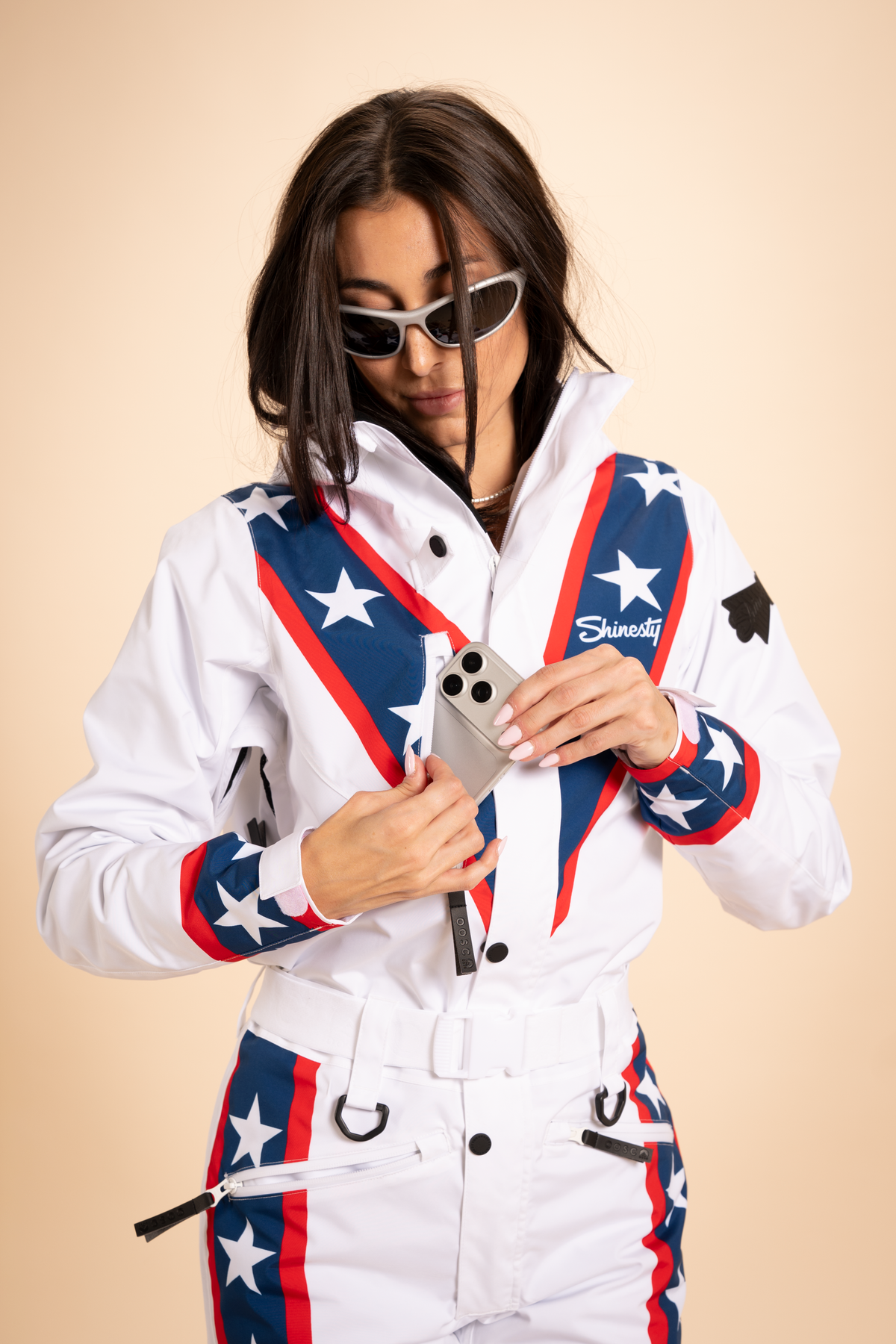 The Big Jumper | Stuntman Women's One Piece Ski Suit - Shinesty