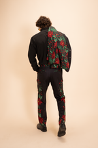 The Centerpiece | Poinsettia Men's Novelty Suit - Shinesty