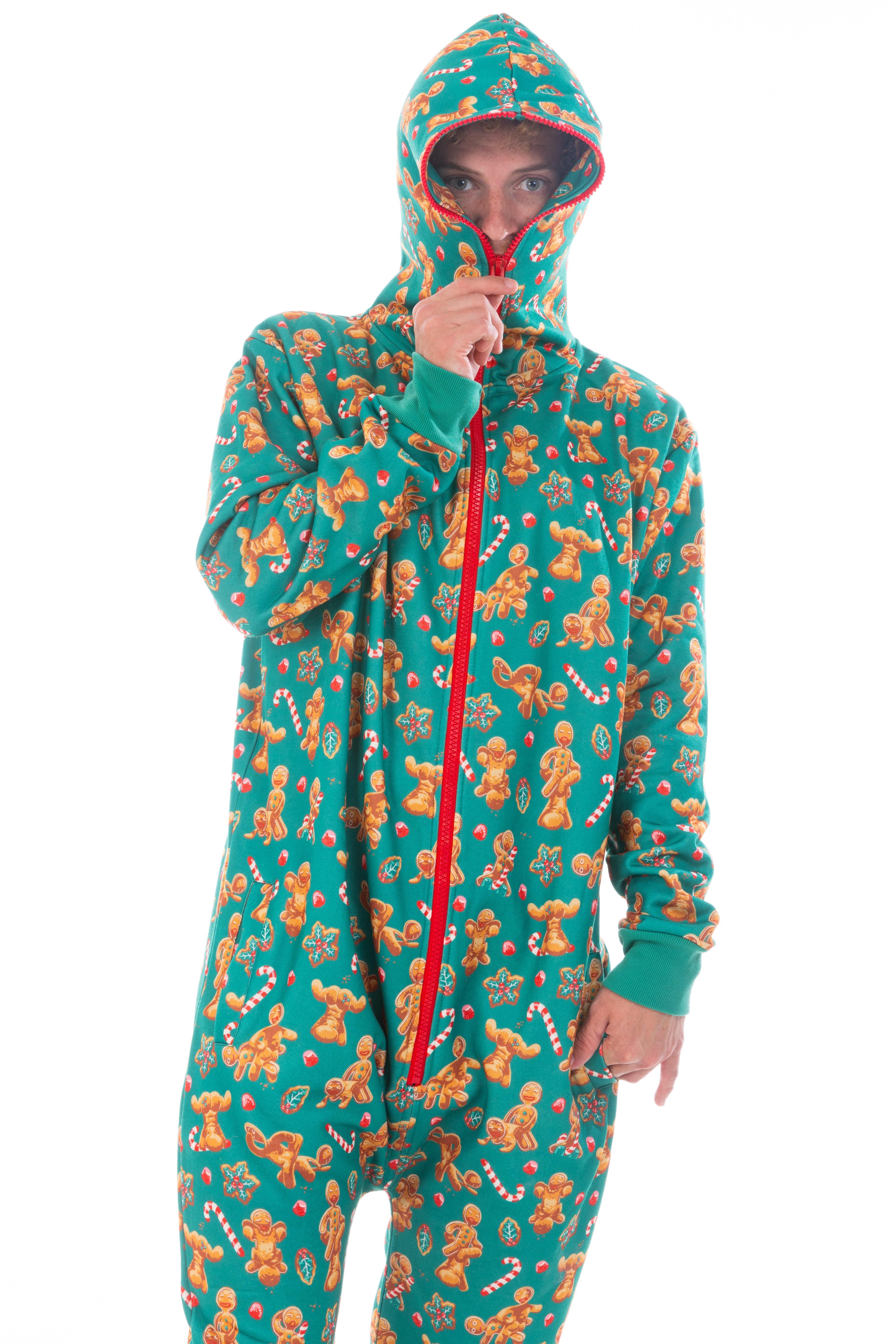 The Ginger Rail | Gingerbread Onesie - Shinesty
