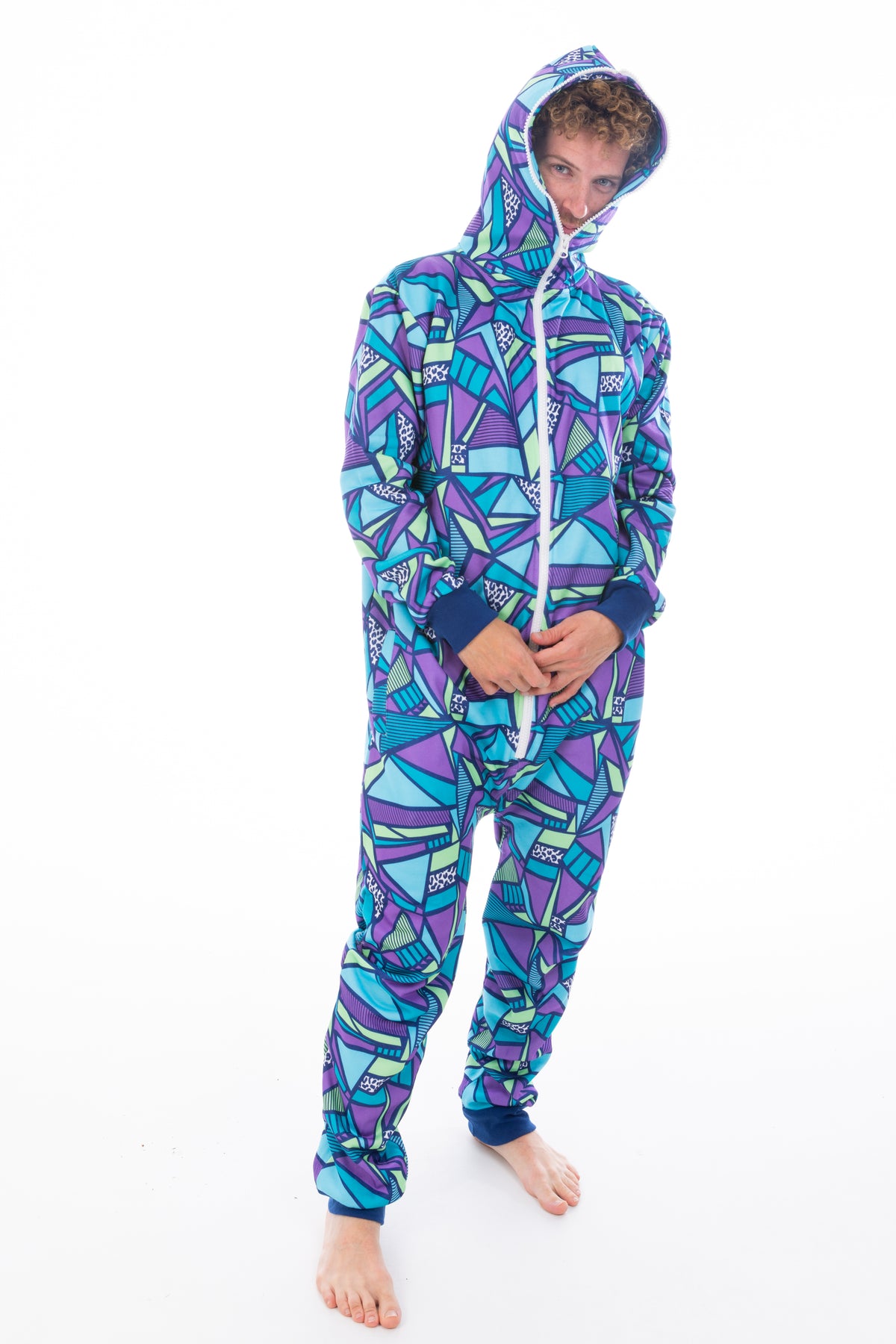 The Le Tootski | Neon Rave Onesie - Shinesty