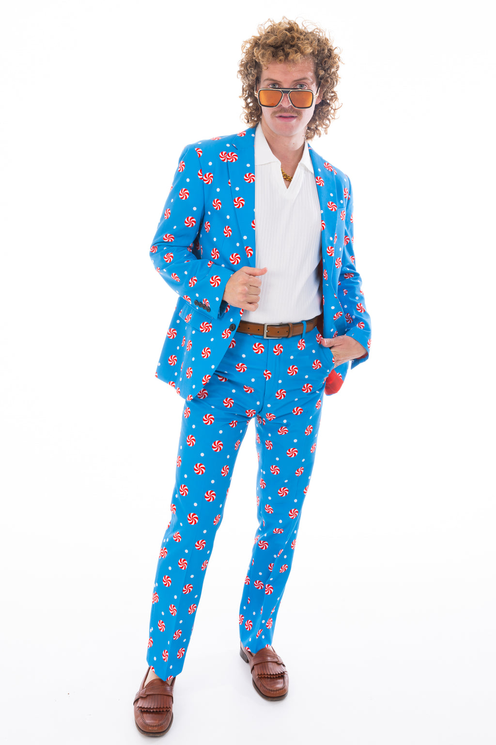 The Mint Condition | Holiday Peppermint Suit Pants - Shinesty