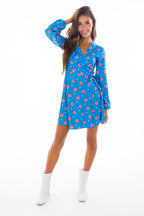 The Mint Condition | Holiday Peppermint Wrap Dress - Shinesty