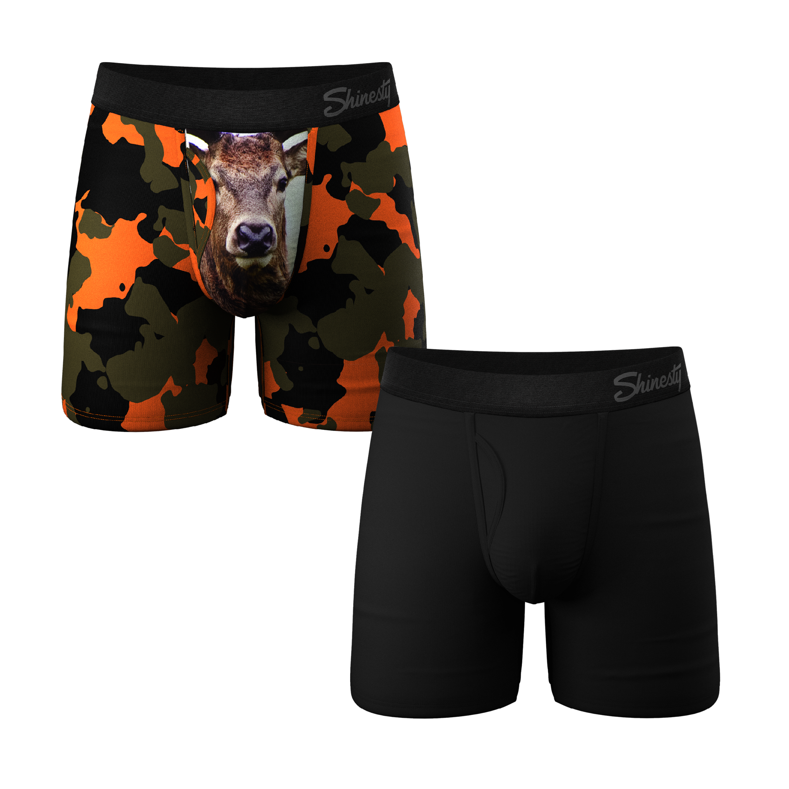 The Name is Buck | Ball Hammock® Pouch Underwear With Fly 2 Pack - Shinesty