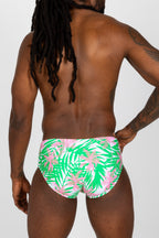 The Piña Colada | Tropical Coconuts Swim Brief - Shinesty