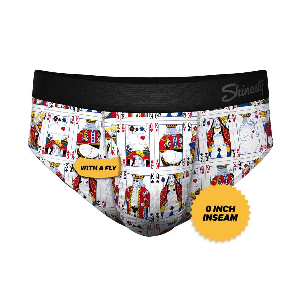 The Strip Poker | Playing Cards Ball Hammock® Pouch Underwear Briefs - Shinesty