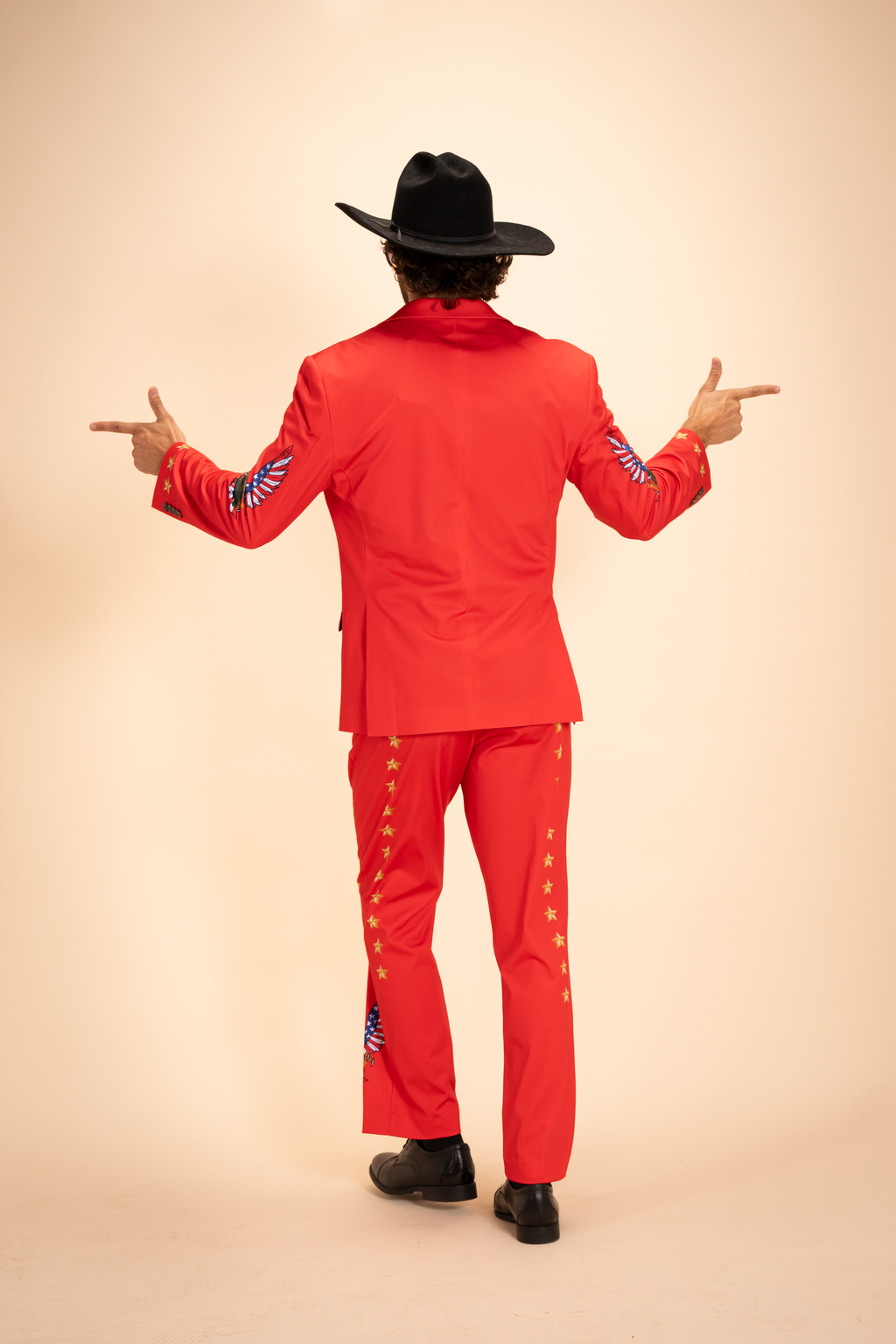 The Sunday Best | Red USA Men's Novelty Suit - Shinesty