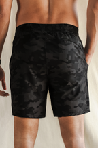 The Blackout | Black Camouflage Ball Hammock® 7 Inch Athletic Shorts