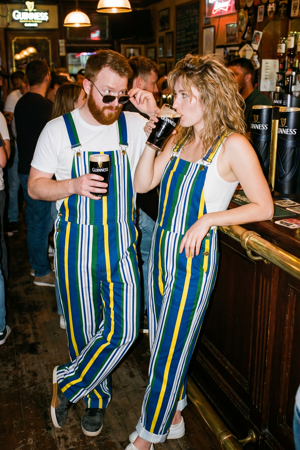 The Dubliner | St. Patrick's Day Overalls - Shinesty