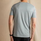 The Morning Haze | Light Slate Blue Everyman™ T Shirt - Shinesty