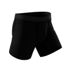The Threat Level Midnight | Black XTREME Fart Proof Ball Hammock® Boxer - Shinesty
