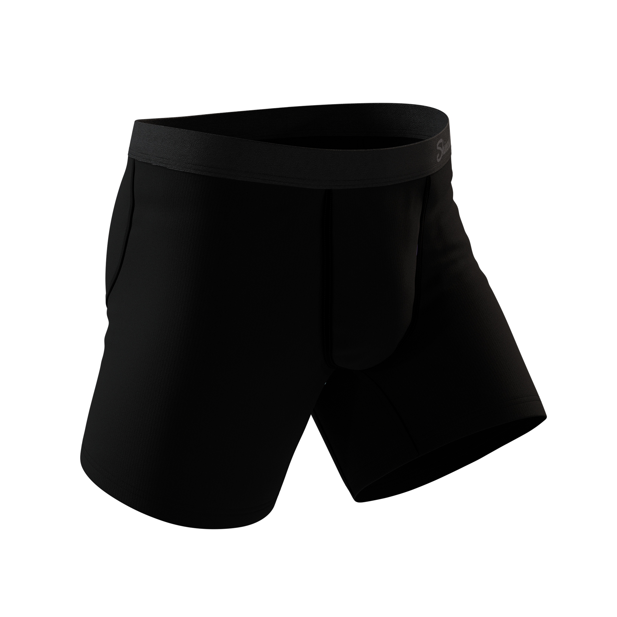 The Threat Level Midnight | Black XTREME Fart Proof Ball Hammock® Boxer - Shinesty