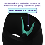 The Threat Level Midnight | Black Cooling Ball Hammock® Underwear With Fly 5 Pack - Shinesty