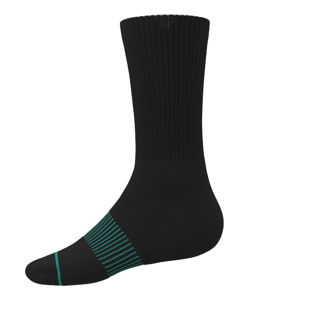 The Threat Level Midnight | Heel Hammock™ Crew Socks 12 Pack - Shinesty