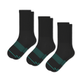 The Threat Level Midnight | Heel Hammock™ Crew Socks 3 Pack - Shinesty