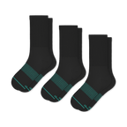 The Threat Level Midnight | Heel Hammock™ Crew Socks 3 Pack - Shinesty