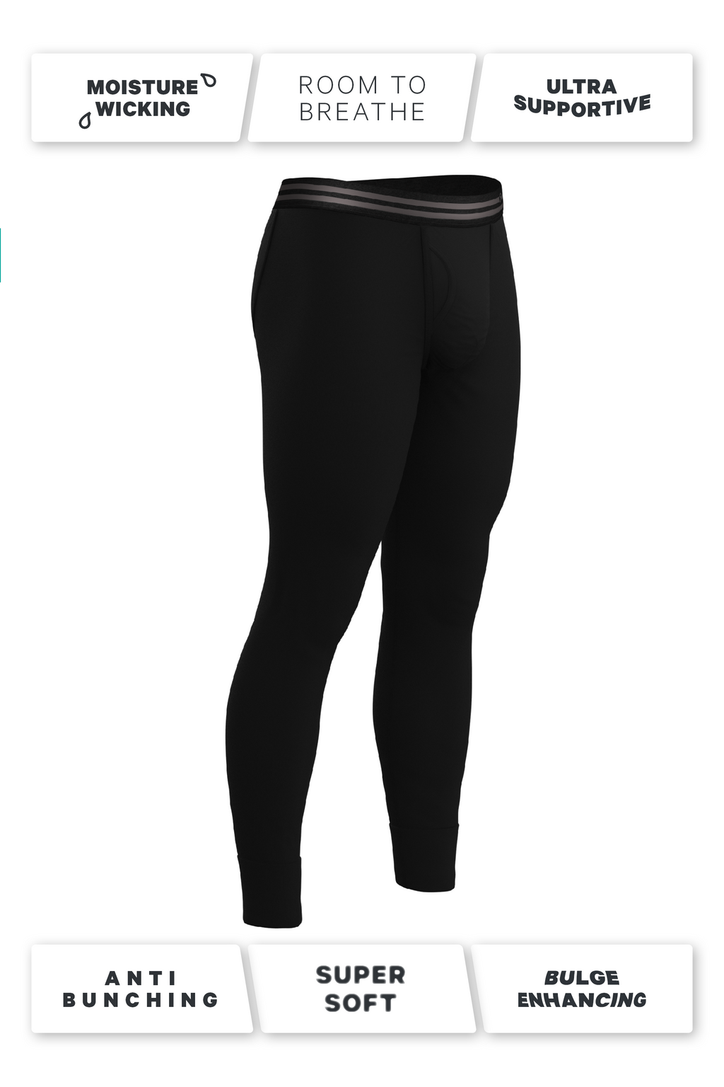 The Threat Level Midnight | Ball Hammock® Long Johns 3 Pack - Shinesty