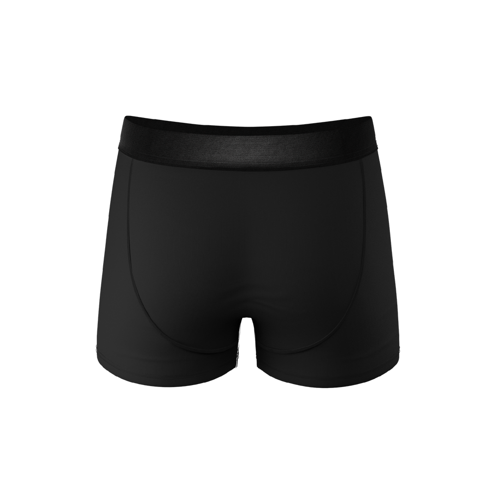 The Threat Level Midnight | Black Ball Hammock® Pouch Trunks Underwear 3 Pack - Shinesty