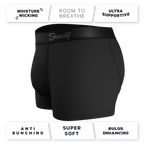 The Threat Level Midnight | Black Ball Hammock® Pouch Trunks Underwear 7 Pack - Shinesty