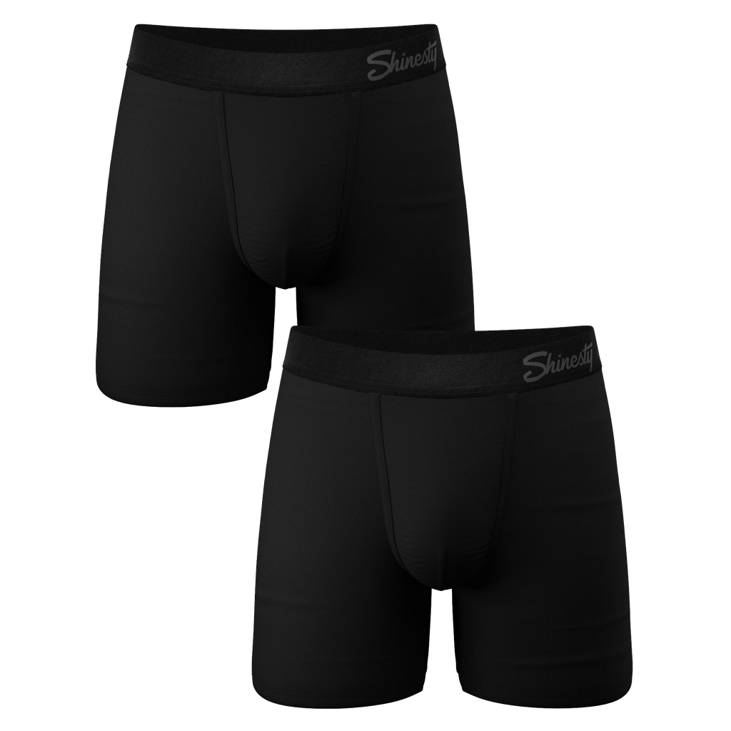 The Threat Level Midnight | Black Ball Hammock® Boxer Couples Matching 2 Pack - Shinesty