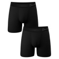 The Threat Level Midnight | Black Ball Hammock® Boxer Couples Matching 2 Pack - Shinesty