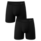 The Threat Level Midnight | Black Ball Hammock® Boxer Couples Matching 2 Pack - Shinesty
