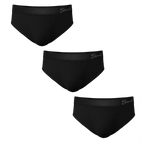 The Threat Level Midnight | Black Ball Hammock® Pouch Underwear Briefs 3 Pack - Shinesty