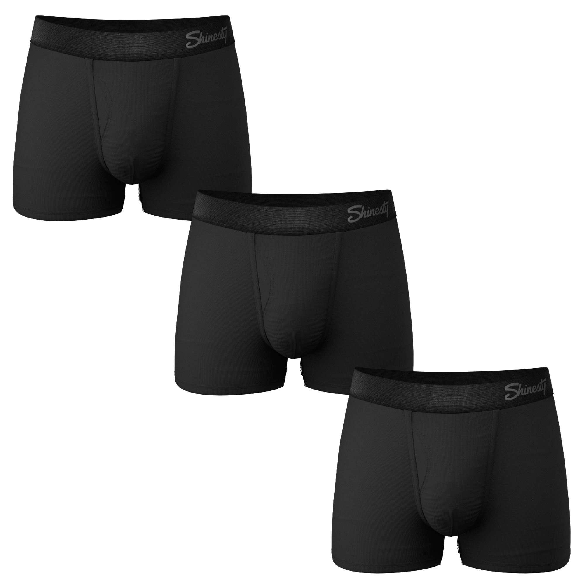 The Threat Level Midnight | Black Ball Hammock® Pouch Trunks Underwear 3 Pack - Shinesty