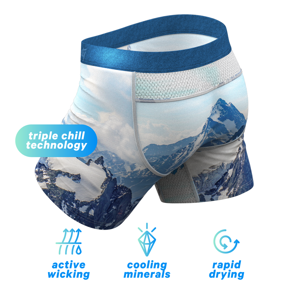 The Titlis Tip | Mountain paradICE™ Cooling Ball Hammock® Underwear - Shinesty