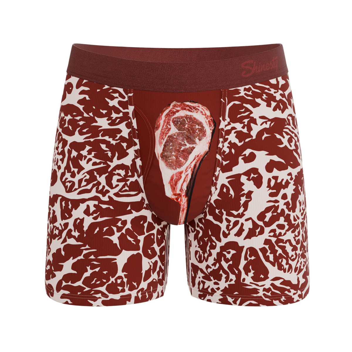 The Tomahawk | Marbled Meat Ball Hammock® Pouch Underwear With Fly - Shinesty