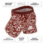 The Tomahawk | Marbled Meat Ball Hammock® Pouch Underwear With Fly - Shinesty