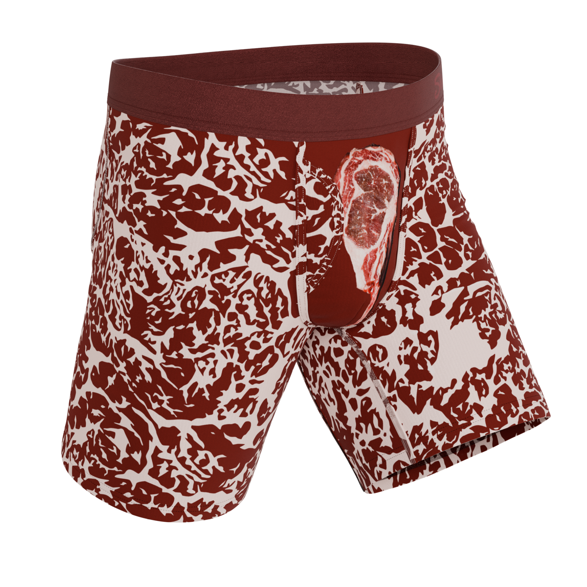 The Tomahawk | Marbled Meat Ball Hammock® Boxer - Long Leg - Shinesty