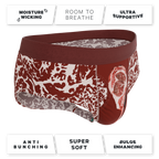 The Tomahawk | Marbled Meat Ball Hammock® Pouch Underwear Briefs - Shinesty