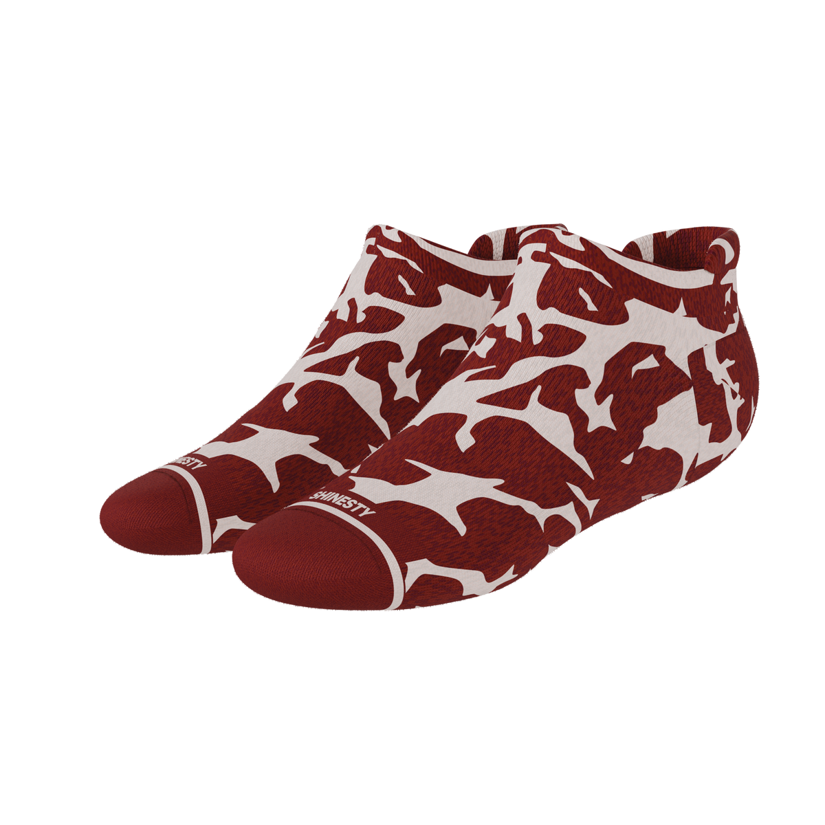The Tomahawk | Marbled Meat Heel Hammock™ Ankle Socks - Shinesty