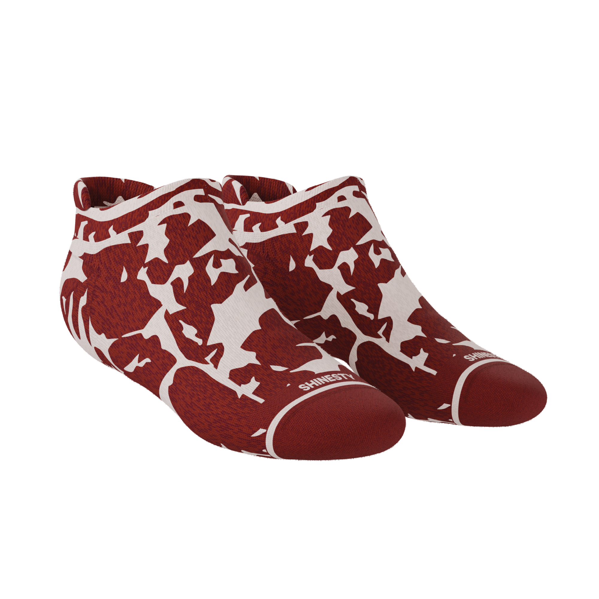 The Tomahawk | Marbled Meat Heel Hammock™ Ankle Socks - Shinesty