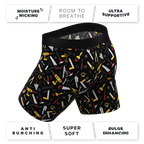 The Tool Belt | Hammer and Tools Ball Hammock® Boxer - Long Leg - Shinesty