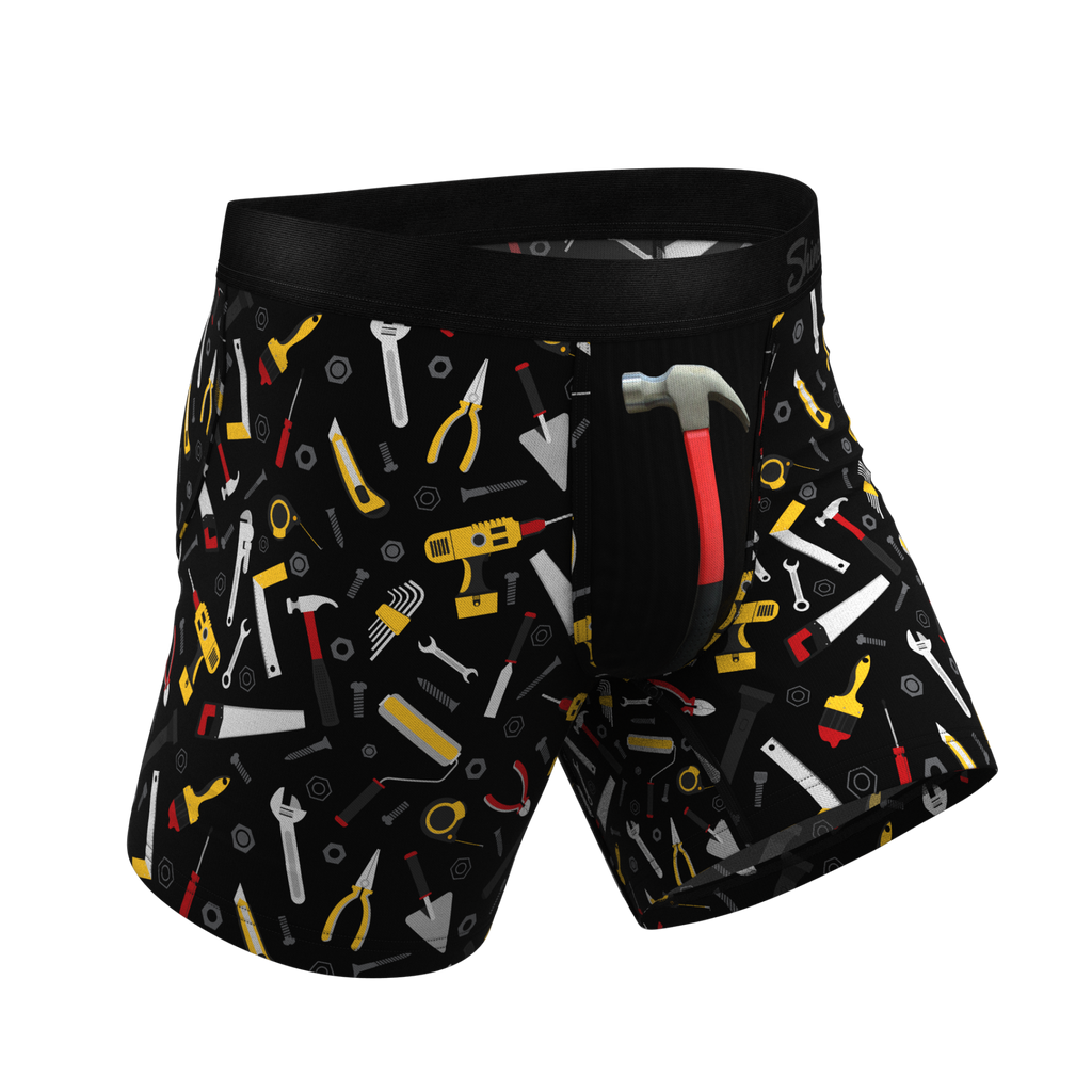 The Tool Belt | Hammer and Tools Ball Hammock® Pouch Underwear - Shinesty