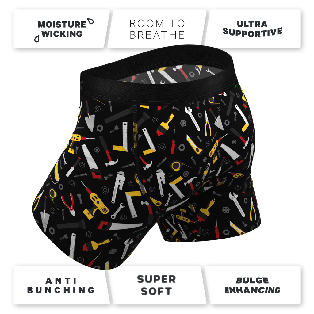 The Tool Belt | Hammer and Tools Ball Hammock® Pouch Underwear - Shinesty