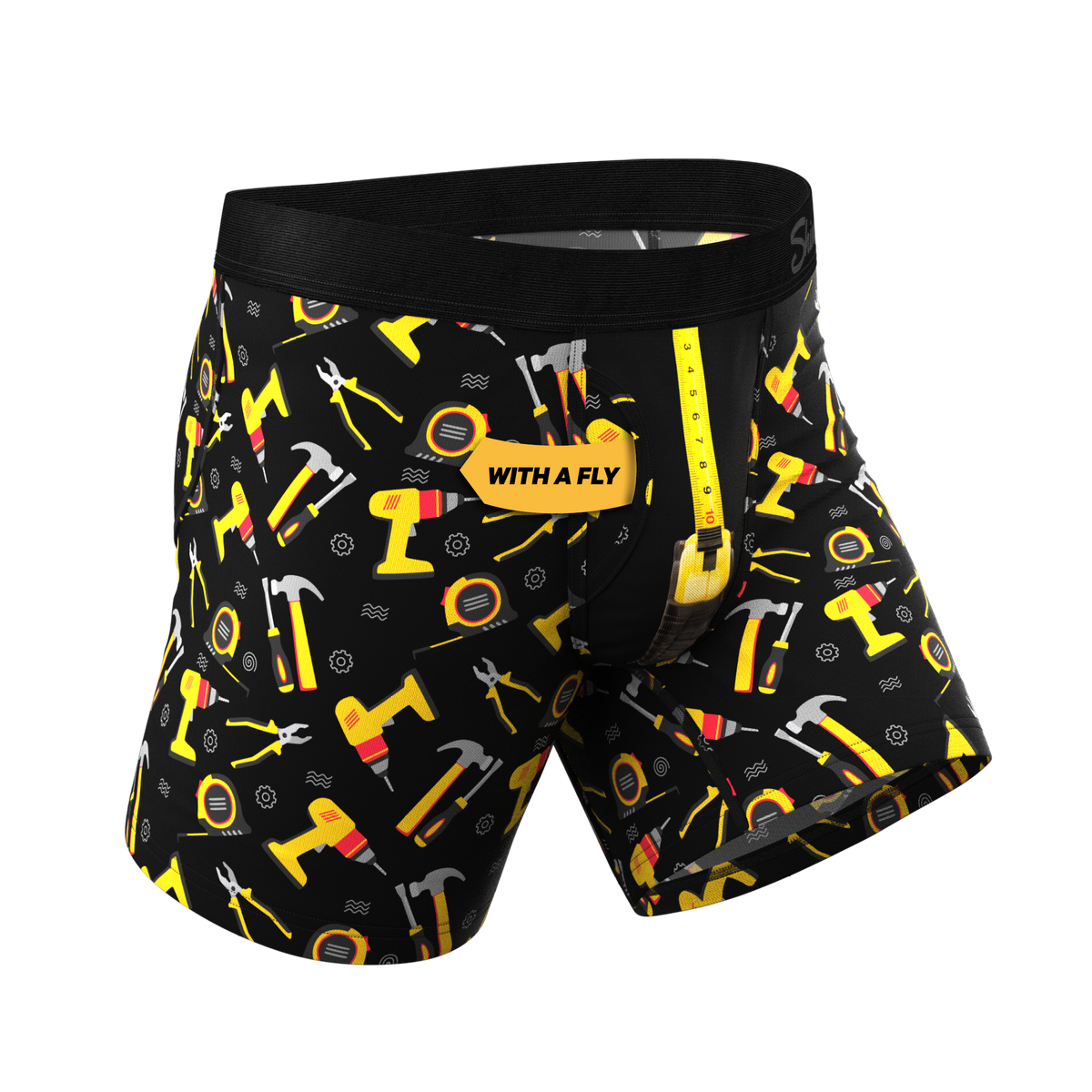 The Tool Kit | Tool Ball Hammock® Pouch Underwear With Fly - Shinesty