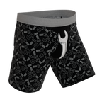 The Torque It | Wrench Ball Hammock® Boxer - Long Leg - Shinesty