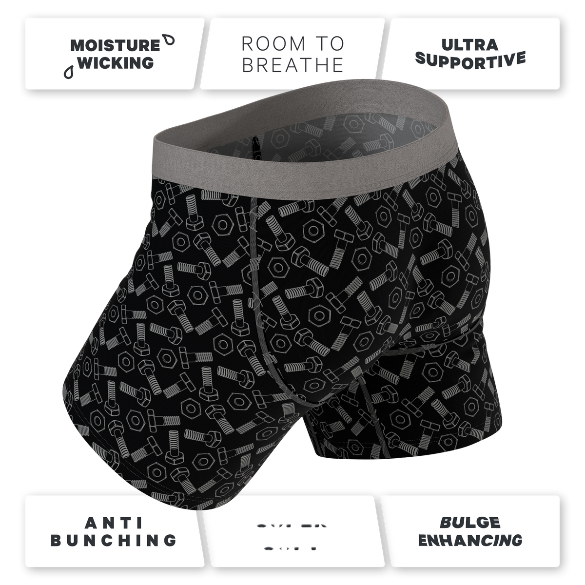 The Torque It | Wrench Ball Hammock® Pouch Underwear - Shinesty