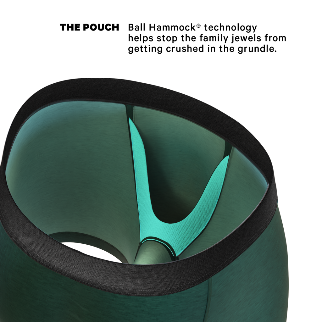 The Tree Falls | Forest Green Ball Hammock® Pouch Underwear - Shinesty