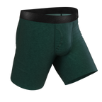 The Tree Falls | Forest Green Ball Hammock® Boxer - Long Leg - Shinesty