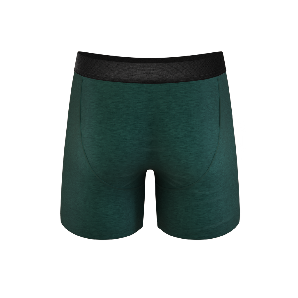 The Tree Falls | Forest Green Ball Hammock® Pouch Underwear With Fly - Shinesty