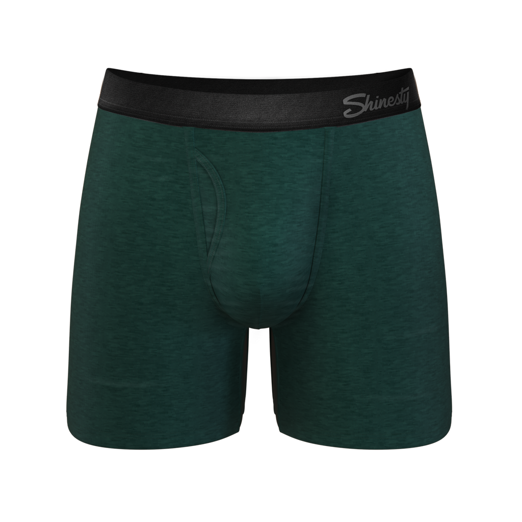 The Tree Falls | Forest Green Ball Hammock® Pouch Underwear With Fly - Shinesty