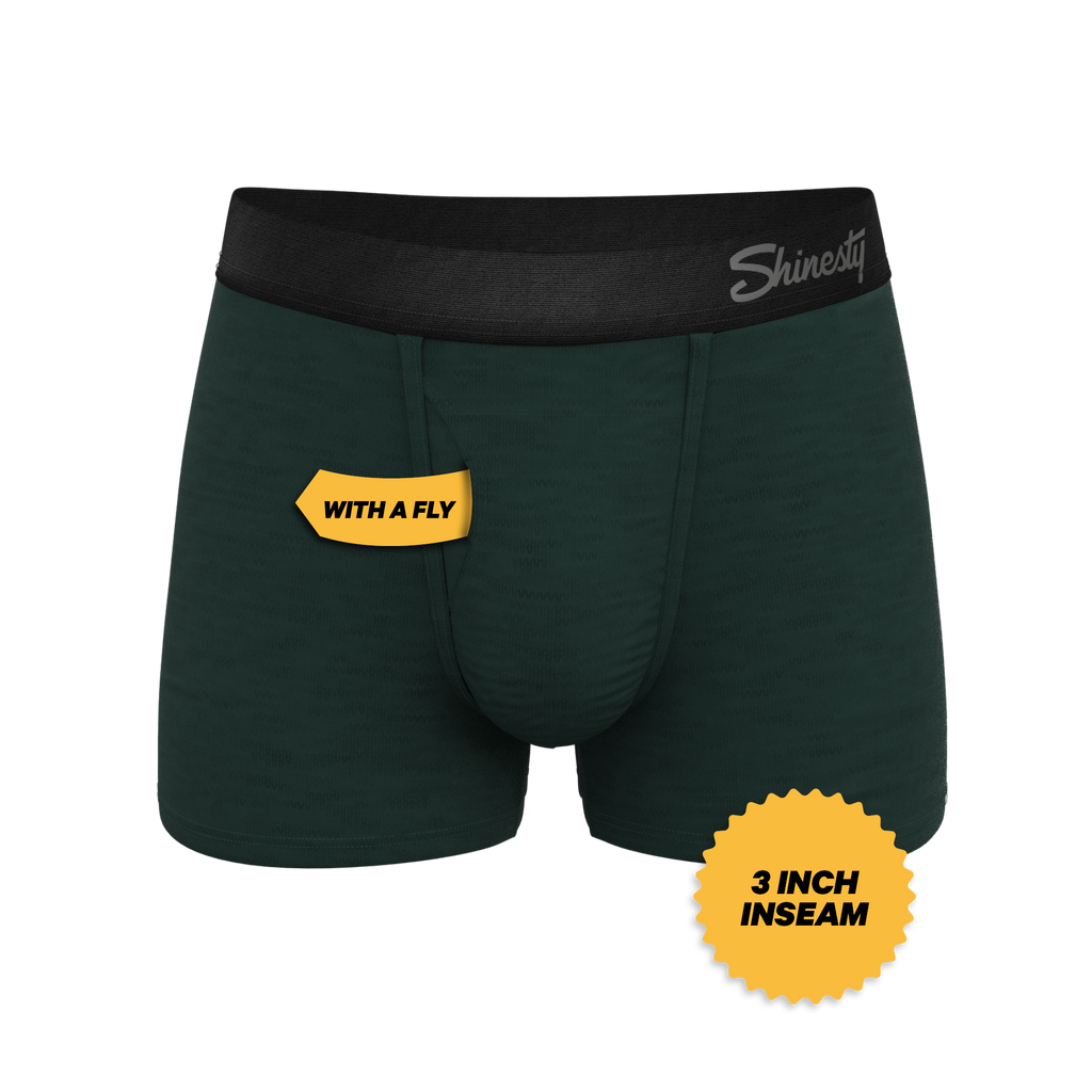 The Tree Falls | Forest Green Ball Hammock® Pouch Trunks Underwear - Shinesty