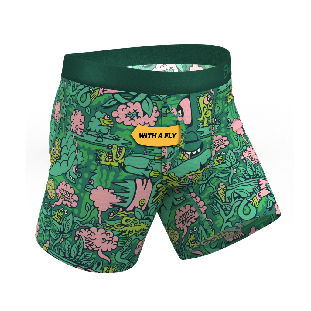 The Trees Say Hi | Shinesty x Killer Acid Ball Hammock® Pouch Underwear With Fly - Shinesty