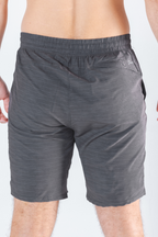 The Tribal Council | Grey Tonal Island Block Ball Hammock® 9 Inch Athletic Shorts - Shinesty