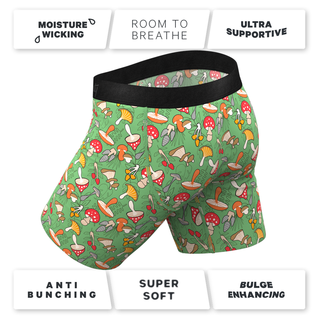 The Trip Advisor | Mushroom Ball Hammock® Boxer - Long Leg - Shinesty