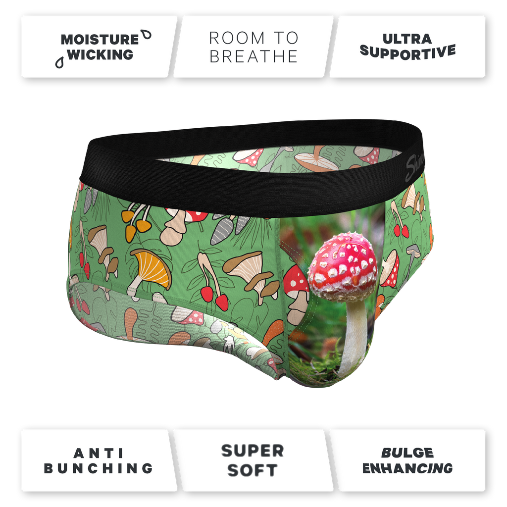 The Trip Advisor | Mushroom Ball Hammock® Pouch Underwear Briefs - Shinesty